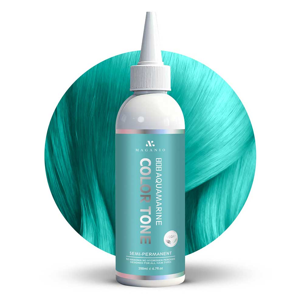 MAGANIO Ammonia Free Aquamarine Hair Color