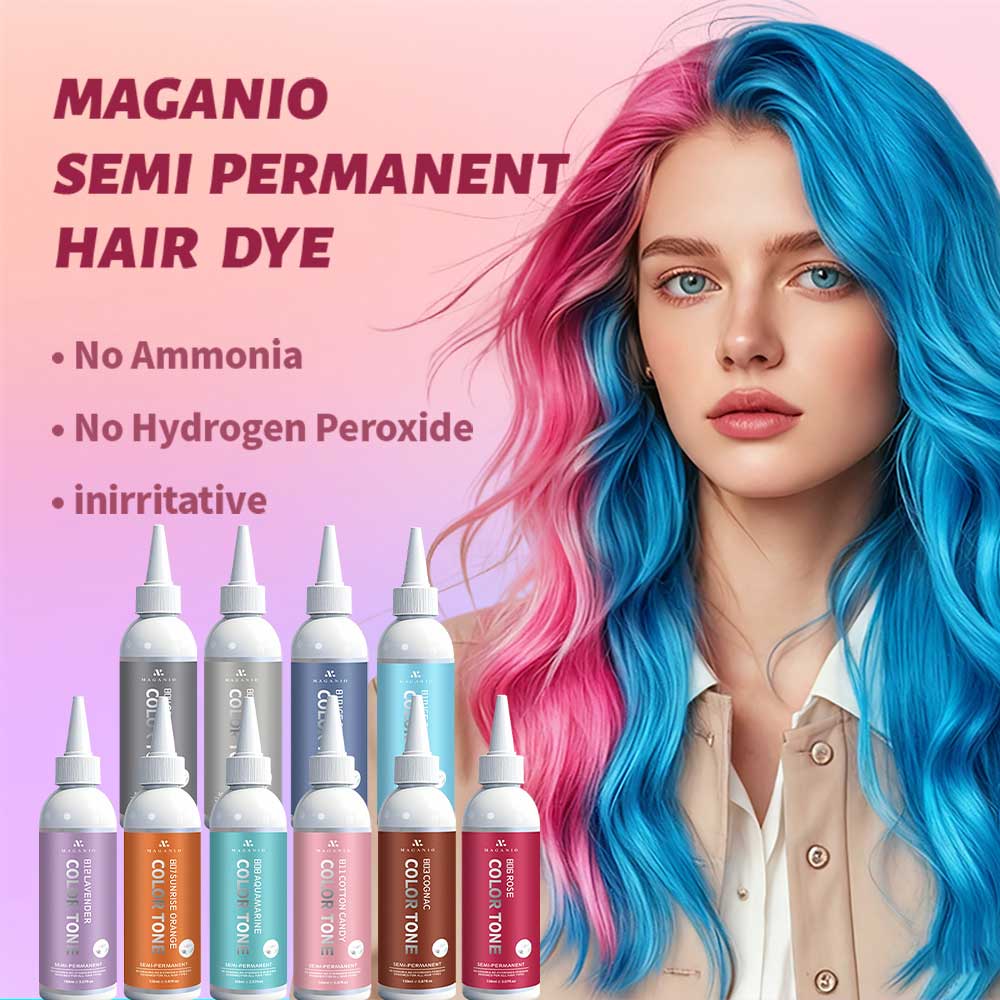 MAGANIO Ammonia Free Aquamarine Hair Color - Image 4