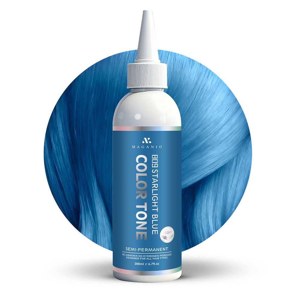MAGANIO Ammonia Free Starlight Blue Hair Color